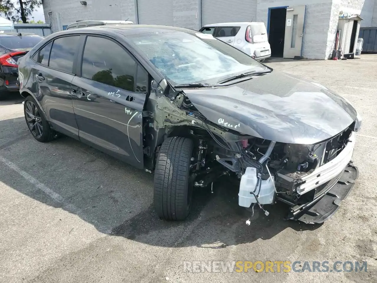 4 Photograph of a damaged car 5YFT4MCE7RP202692 TOYOTA COROLLA 2024