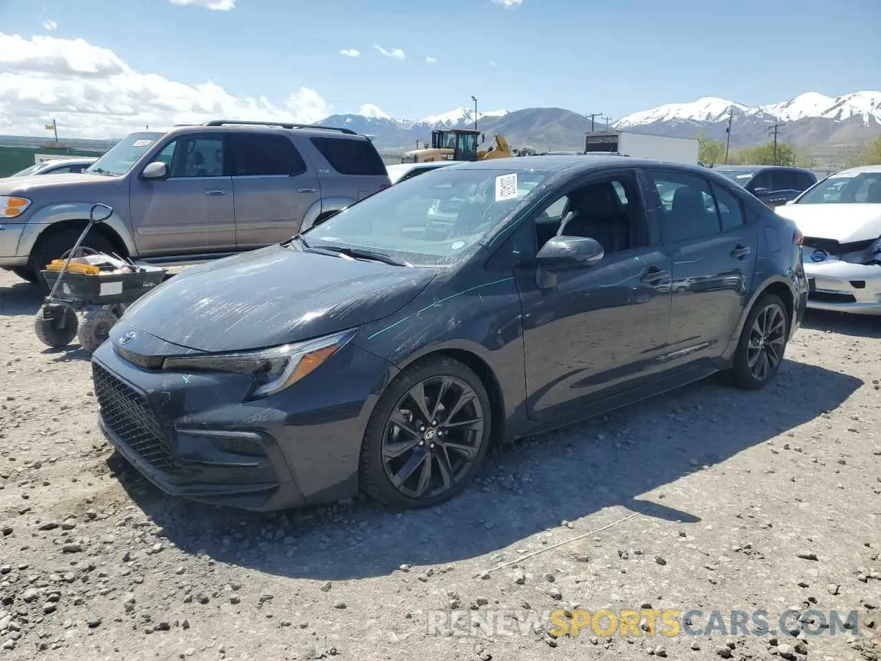 1 Photograph of a damaged car 5YFT4MCEXRP176220 TOYOTA COROLLA 2024