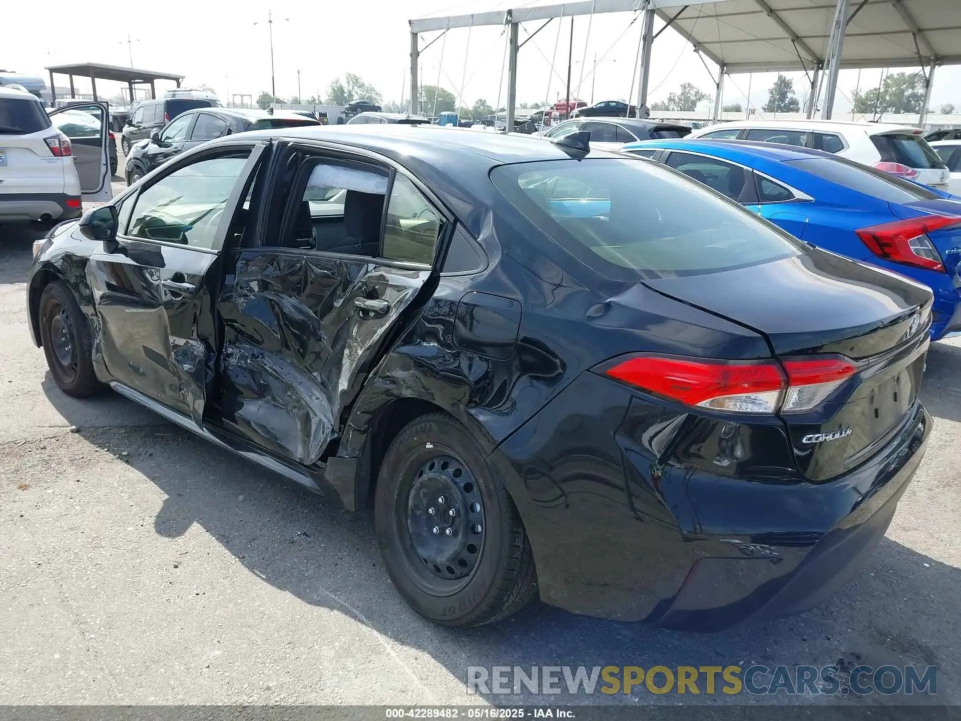 3 Photograph of a damaged car JTDB4MEE0RJ012228 TOYOTA COROLLA 2024