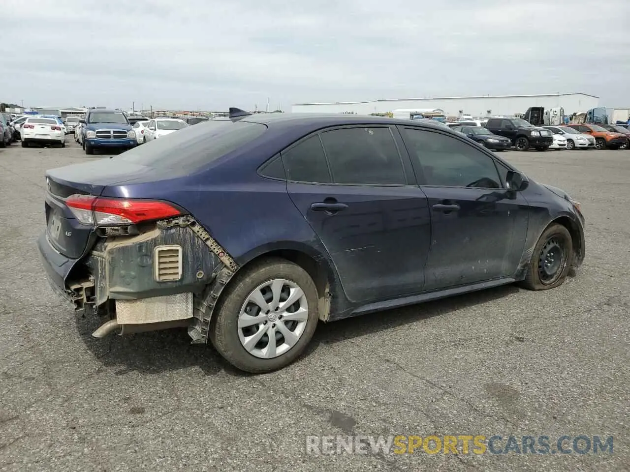 3 Photograph of a damaged car JTDB4MEE0RJ016196 TOYOTA COROLLA 2024