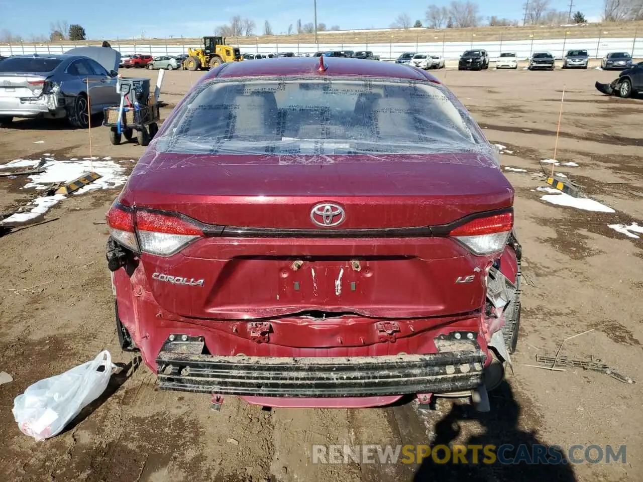 6 Photograph of a damaged car JTDB4MEE0RJ016277 TOYOTA COROLLA 2024