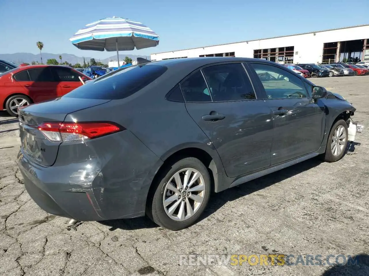 3 Photograph of a damaged car JTDB4MEE1R3017376 TOYOTA COROLLA 2024