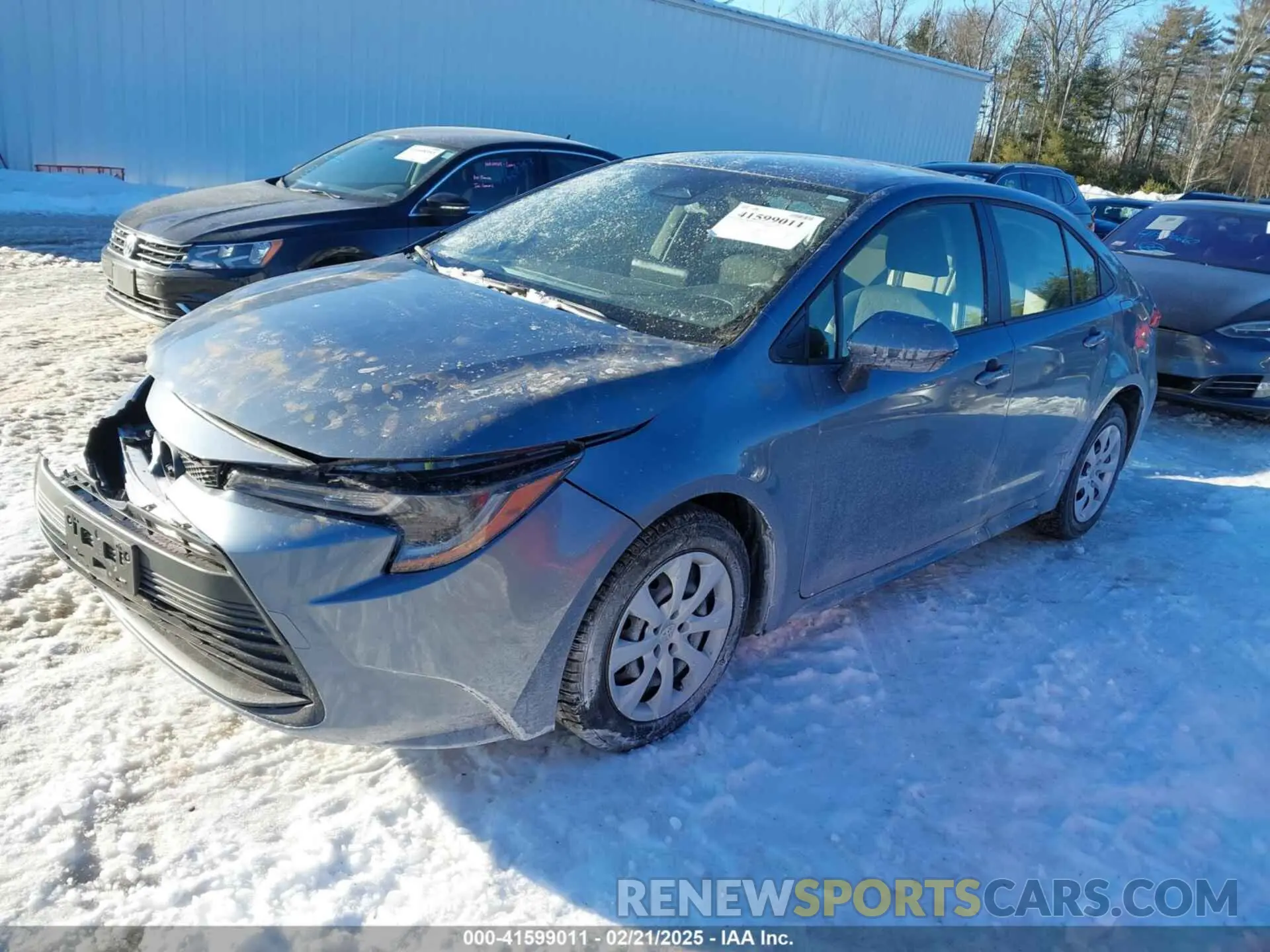 2 Photograph of a damaged car JTDB4MEE1R3018852 TOYOTA COROLLA 2024