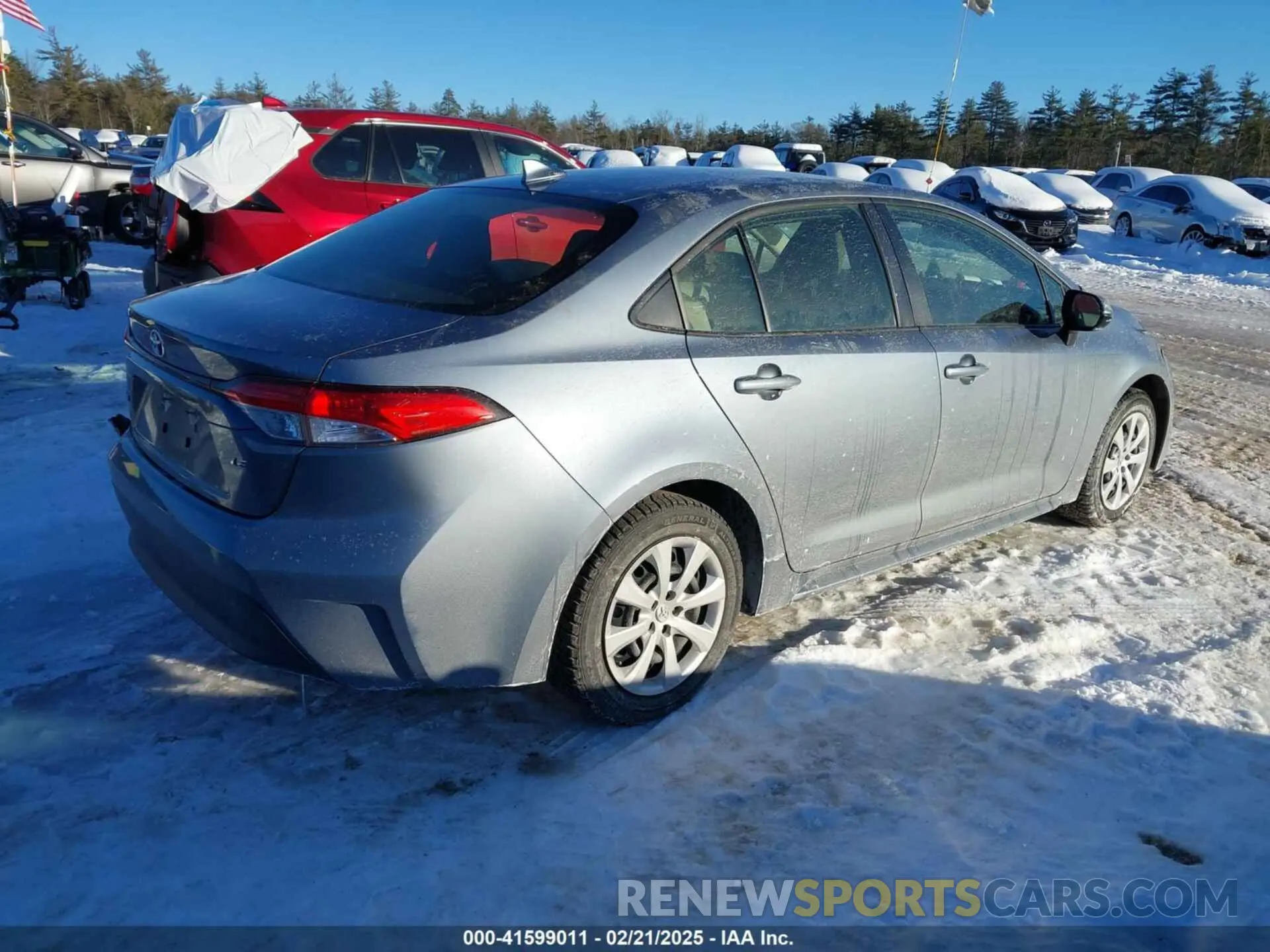 4 Photograph of a damaged car JTDB4MEE1R3018852 TOYOTA COROLLA 2024