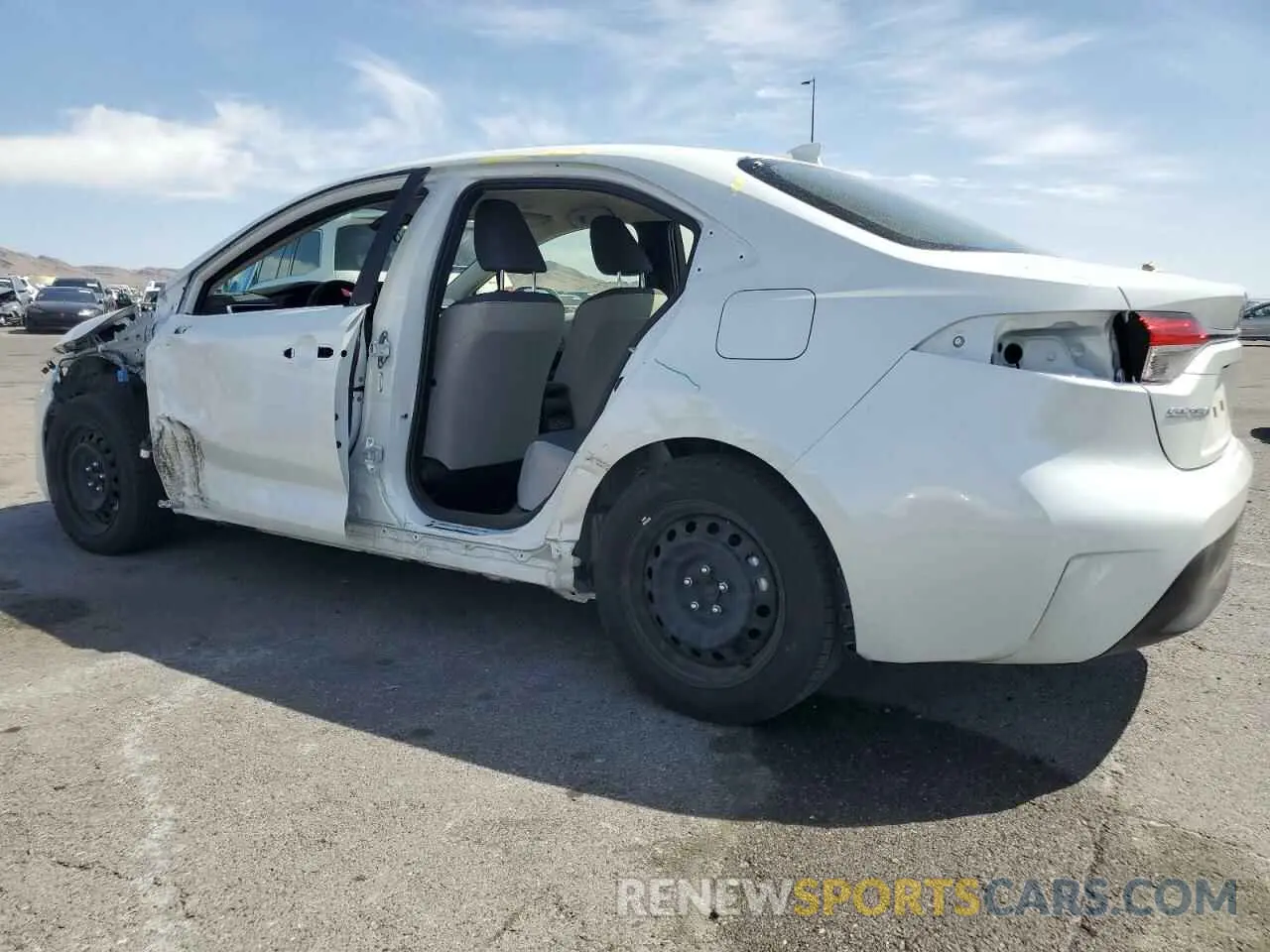2 Photograph of a damaged car JTDB4MEE1R3024165 TOYOTA COROLLA 2024