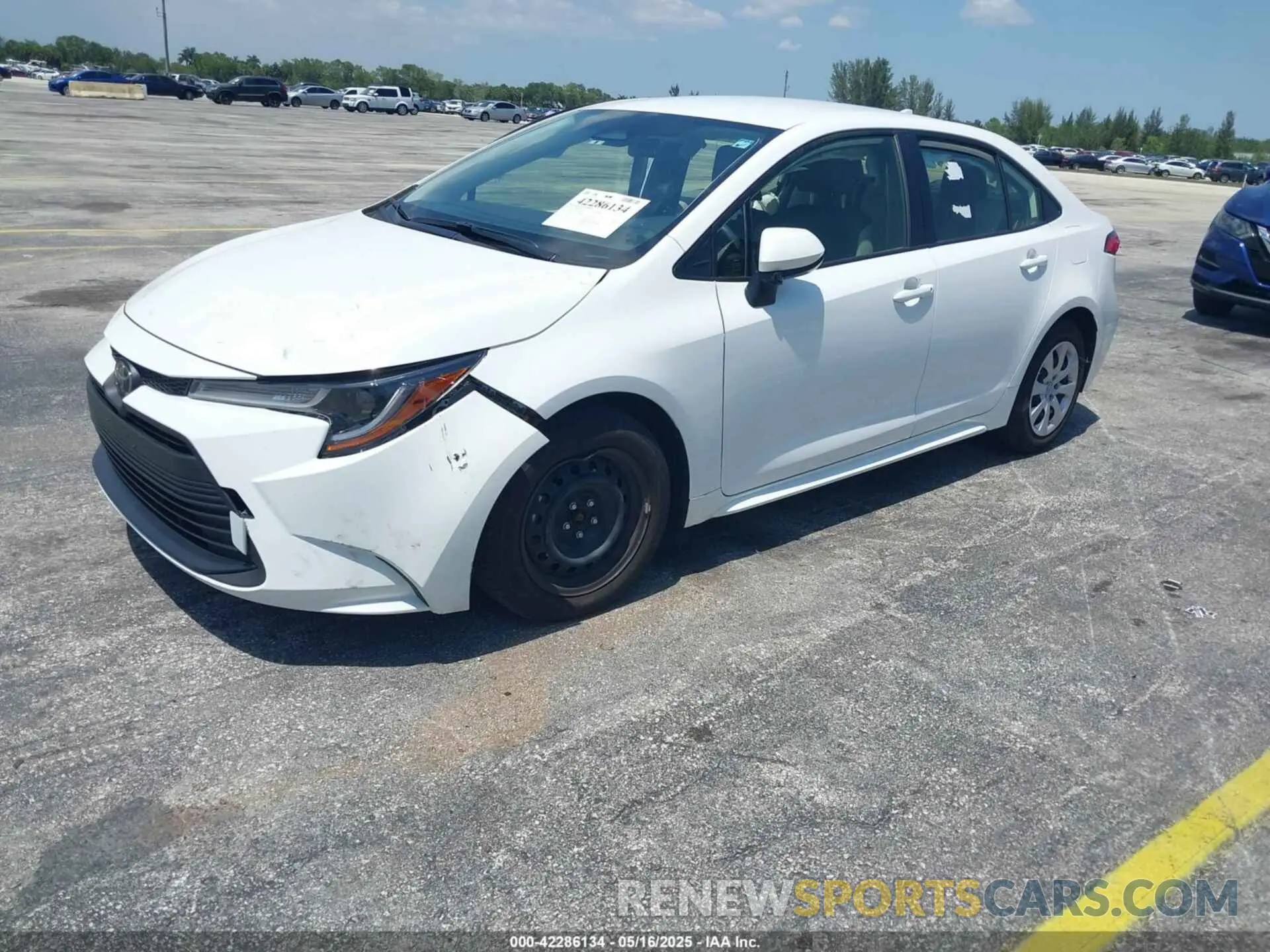2 Photograph of a damaged car JTDB4MEE1RJ016918 TOYOTA COROLLA 2024