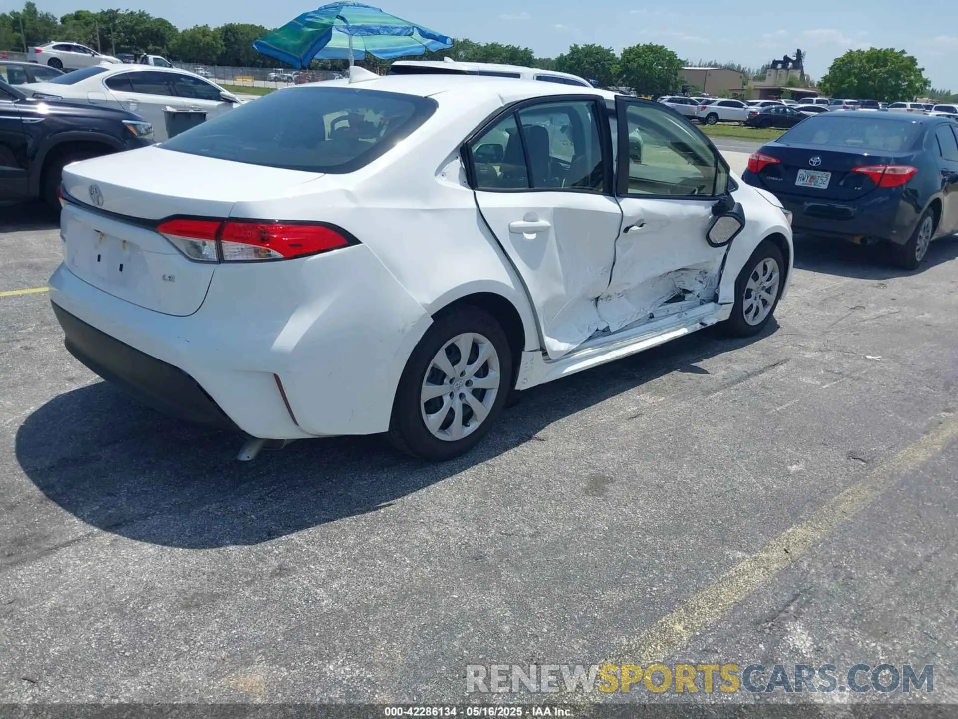 4 Photograph of a damaged car JTDB4MEE1RJ016918 TOYOTA COROLLA 2024