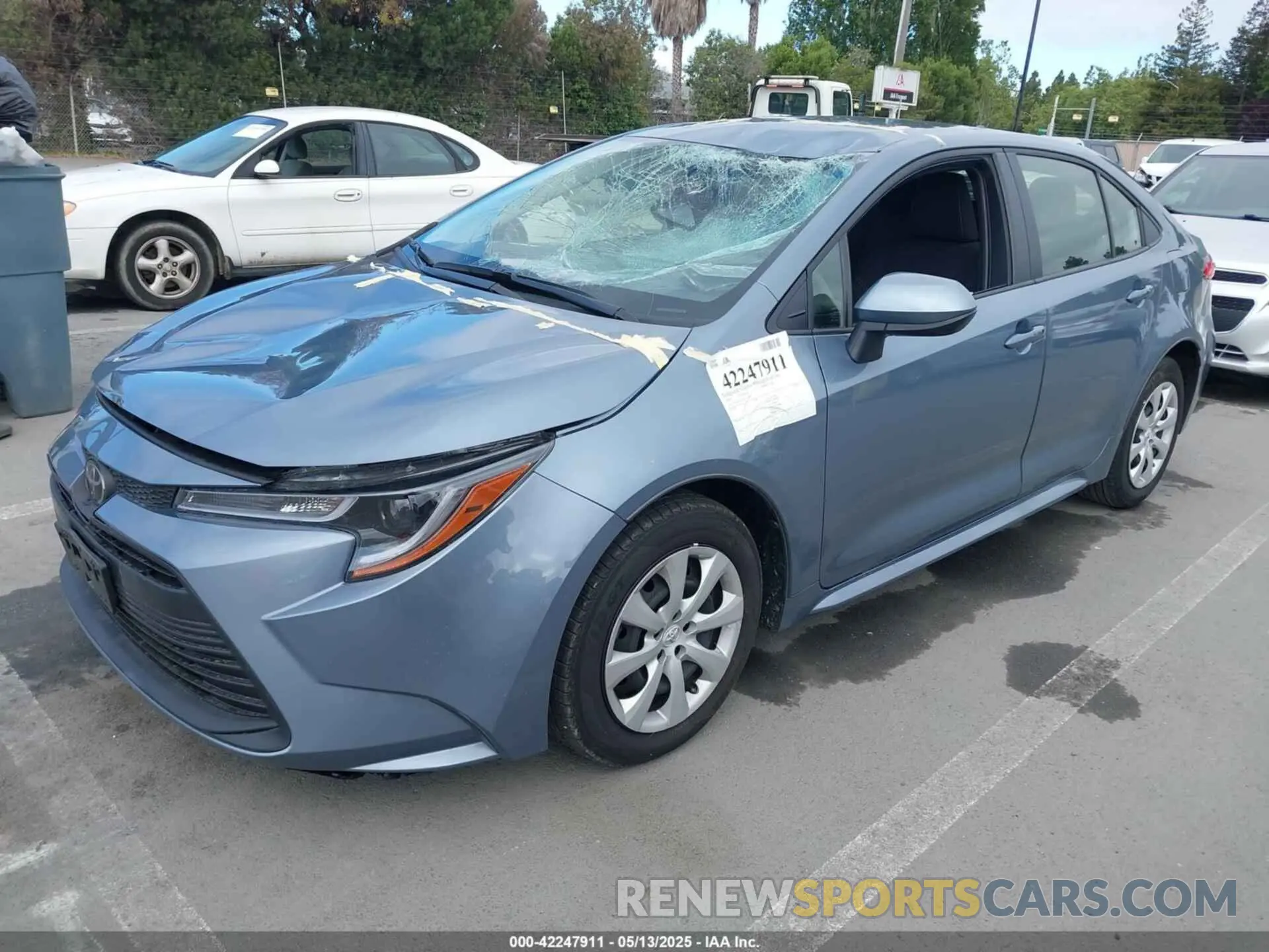 2 Photograph of a damaged car JTDB4MEE2RJ015924 TOYOTA COROLLA 2024