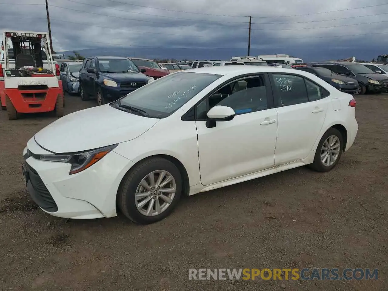 1 Photograph of a damaged car JTDB4MEE2RJ017477 TOYOTA COROLLA 2024