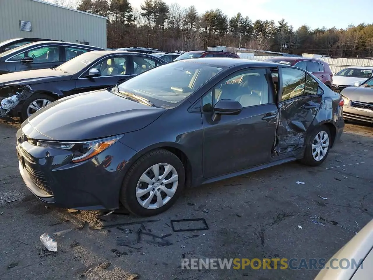 1 Photograph of a damaged car JTDB4MEE3R3020196 TOYOTA COROLLA 2024