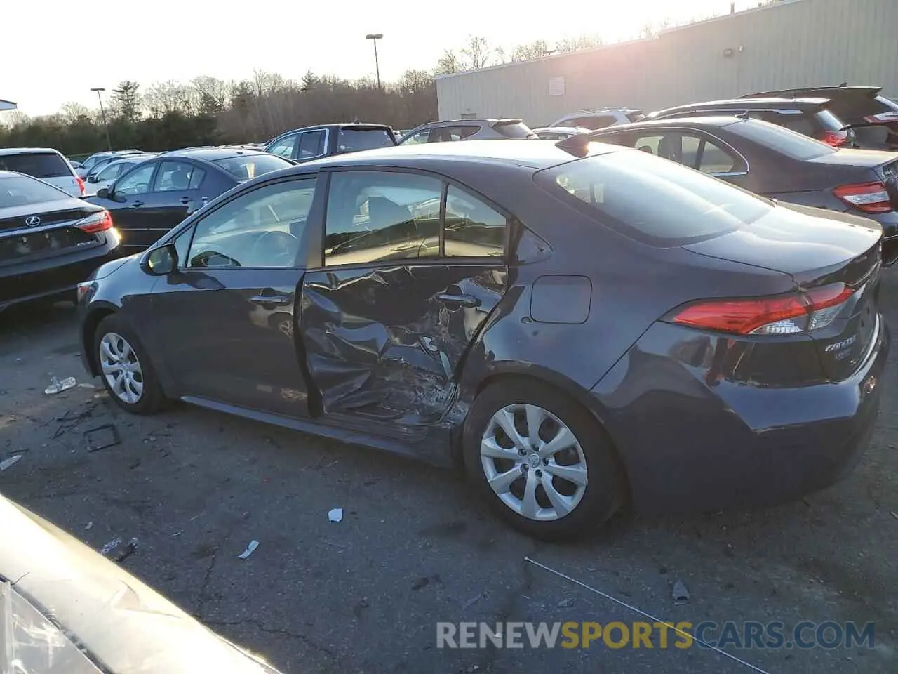 2 Photograph of a damaged car JTDB4MEE3R3020196 TOYOTA COROLLA 2024