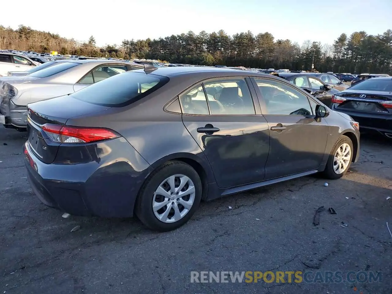 3 Photograph of a damaged car JTDB4MEE3R3020196 TOYOTA COROLLA 2024