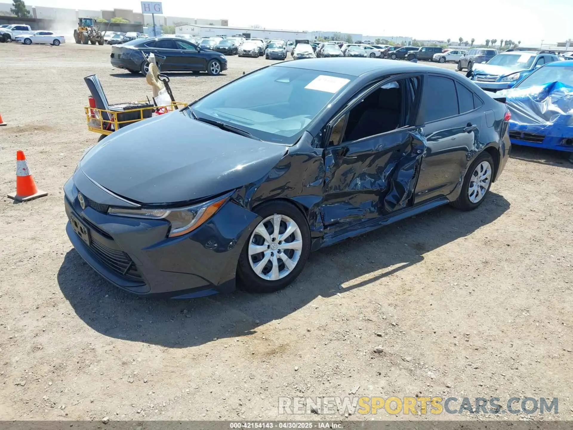 2 Photograph of a damaged car JTDB4MEE3R3021431 TOYOTA COROLLA 2024