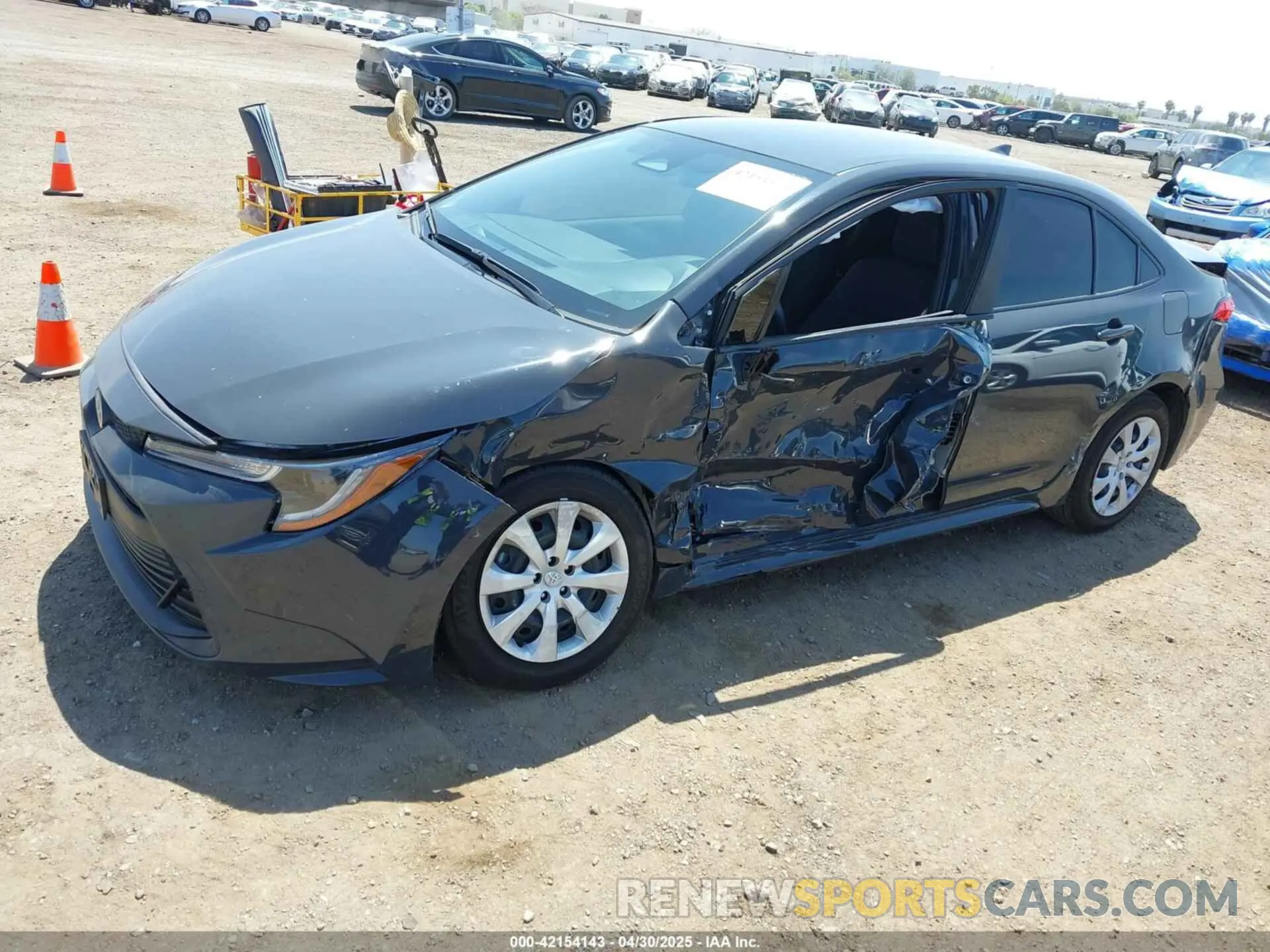6 Photograph of a damaged car JTDB4MEE3R3021431 TOYOTA COROLLA 2024