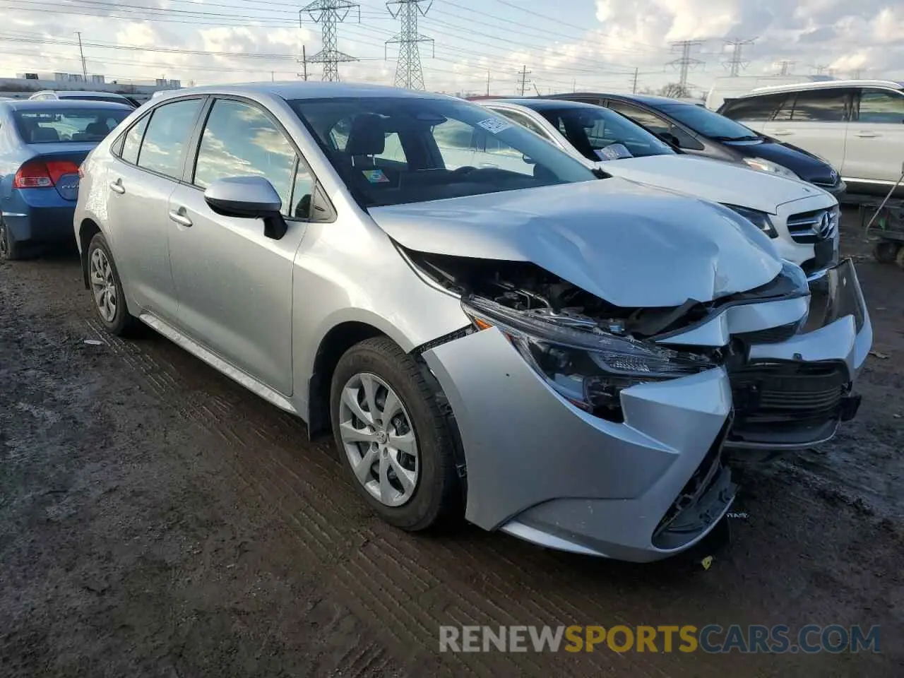 4 Photograph of a damaged car JTDB4MEE3R3021798 TOYOTA COROLLA 2024