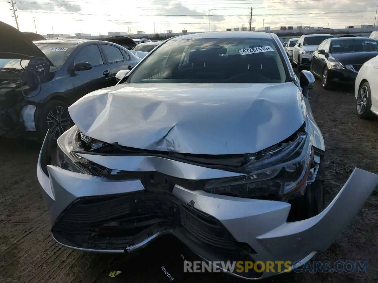 5 Photograph of a damaged car JTDB4MEE3R3021798 TOYOTA COROLLA 2024
