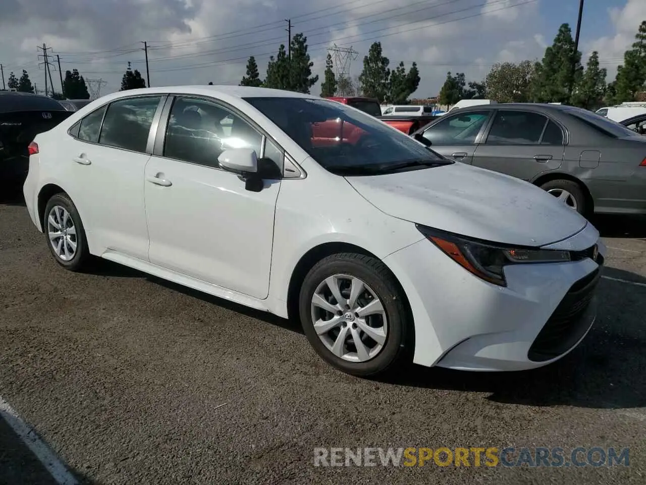4 Photograph of a damaged car JTDB4MEE3R3021980 TOYOTA COROLLA 2024