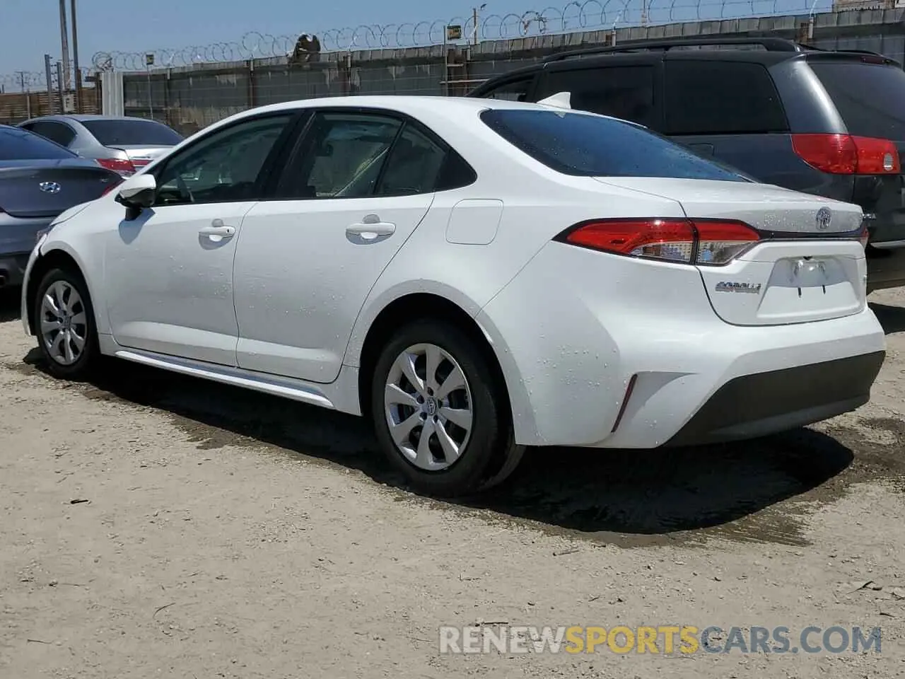 2 Photograph of a damaged car JTDB4MEE3R3022112 TOYOTA COROLLA 2024