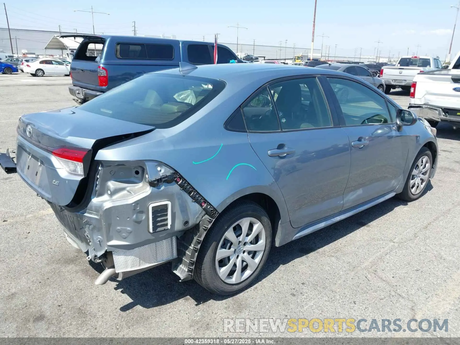 4 Photograph of a damaged car JTDB4MEE3R3024748 TOYOTA COROLLA 2024