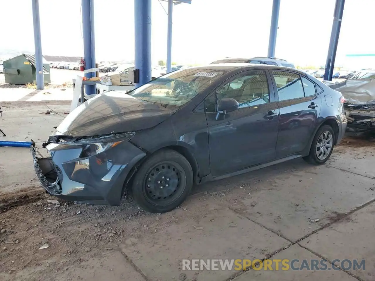 1 Photograph of a damaged car JTDB4MEE4R3016626 TOYOTA COROLLA 2024