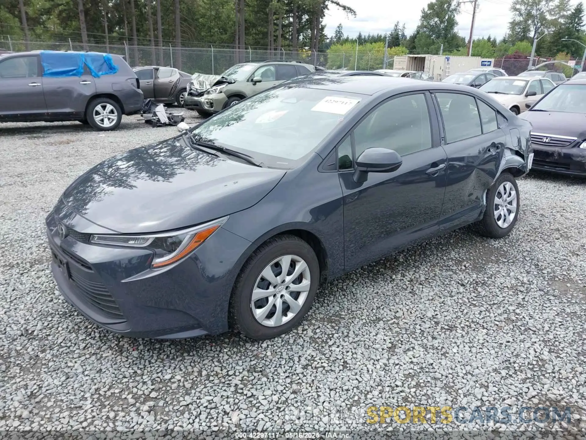 2 Photograph of a damaged car JTDB4MEE4R3018280 TOYOTA COROLLA 2024