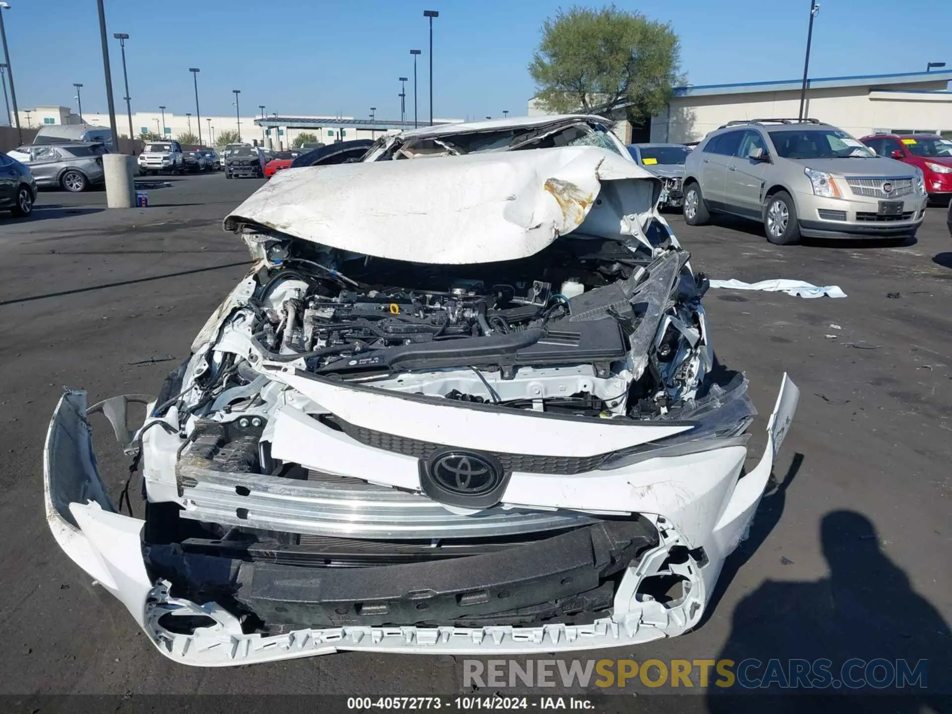 11 Photograph of a damaged car JTDB4MEE4R3023561 TOYOTA COROLLA 2024