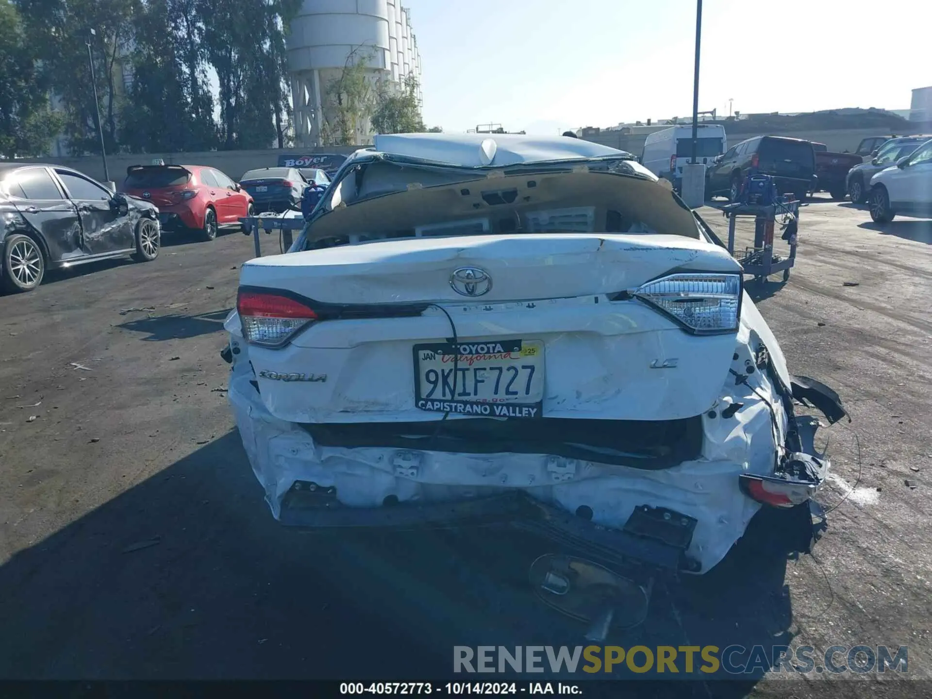 15 Photograph of a damaged car JTDB4MEE4R3023561 TOYOTA COROLLA 2024