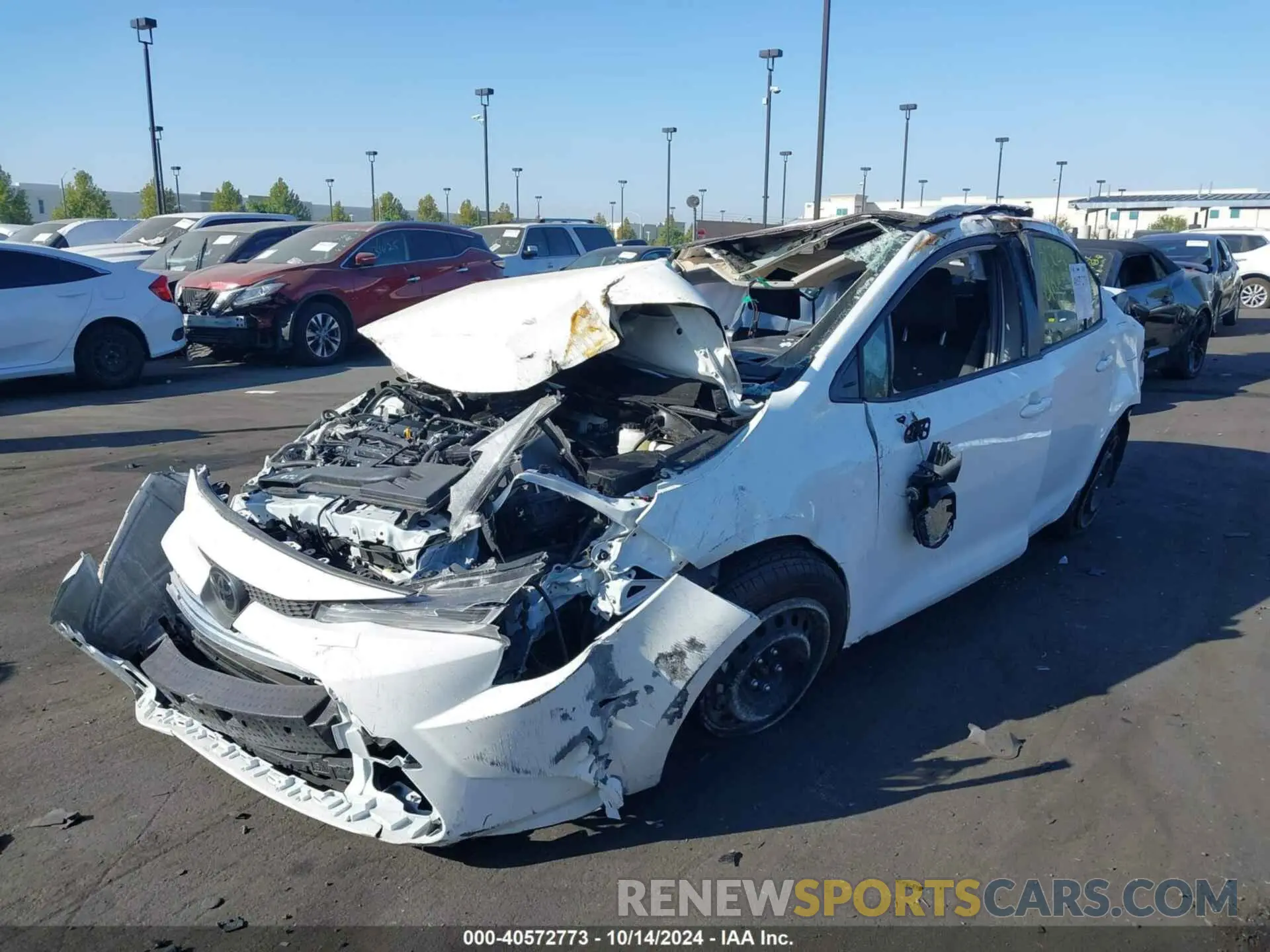 2 Photograph of a damaged car JTDB4MEE4R3023561 TOYOTA COROLLA 2024