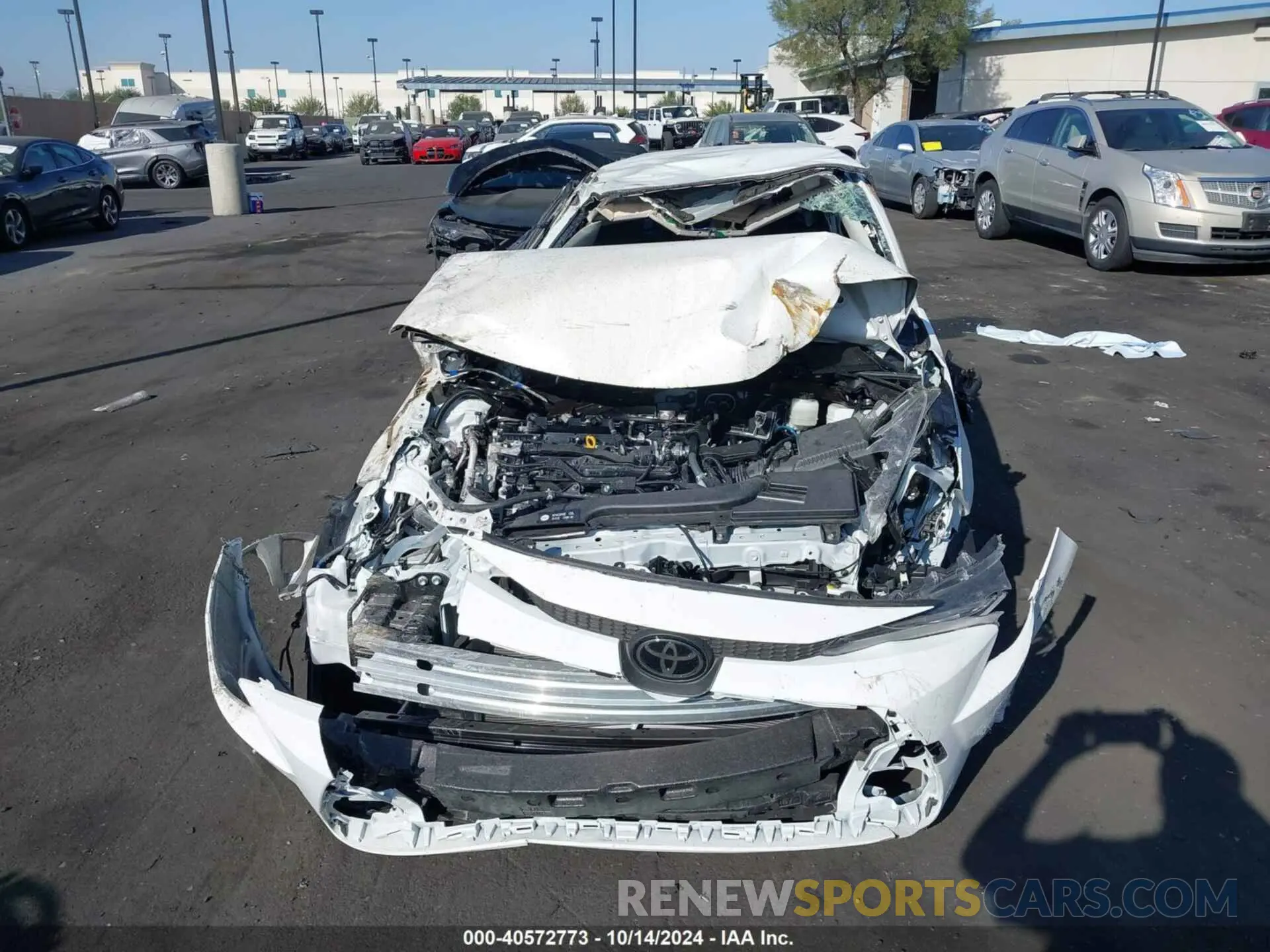 6 Photograph of a damaged car JTDB4MEE4R3023561 TOYOTA COROLLA 2024