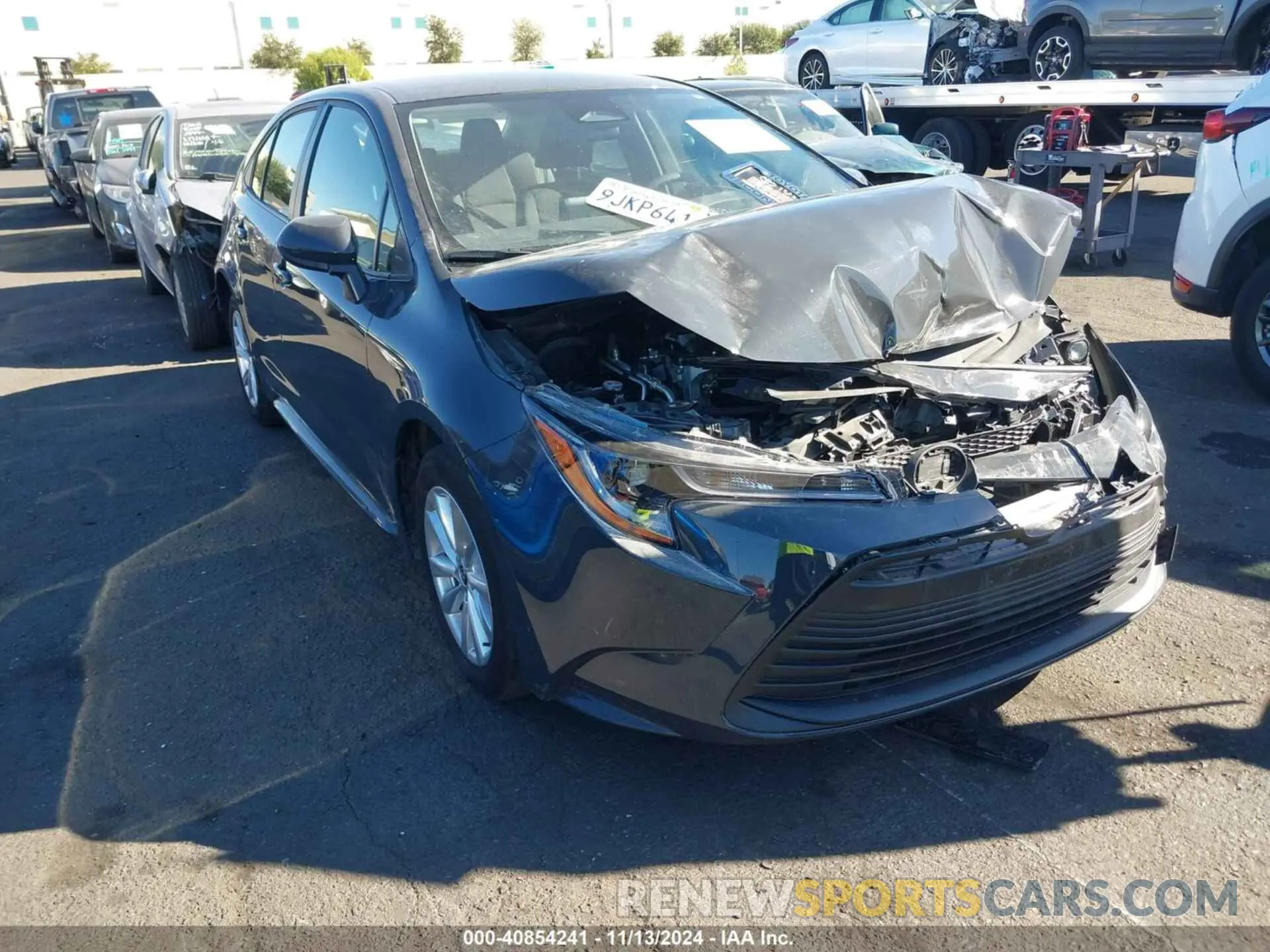 1 Photograph of a damaged car JTDB4MEE5R3019664 TOYOTA COROLLA 2024