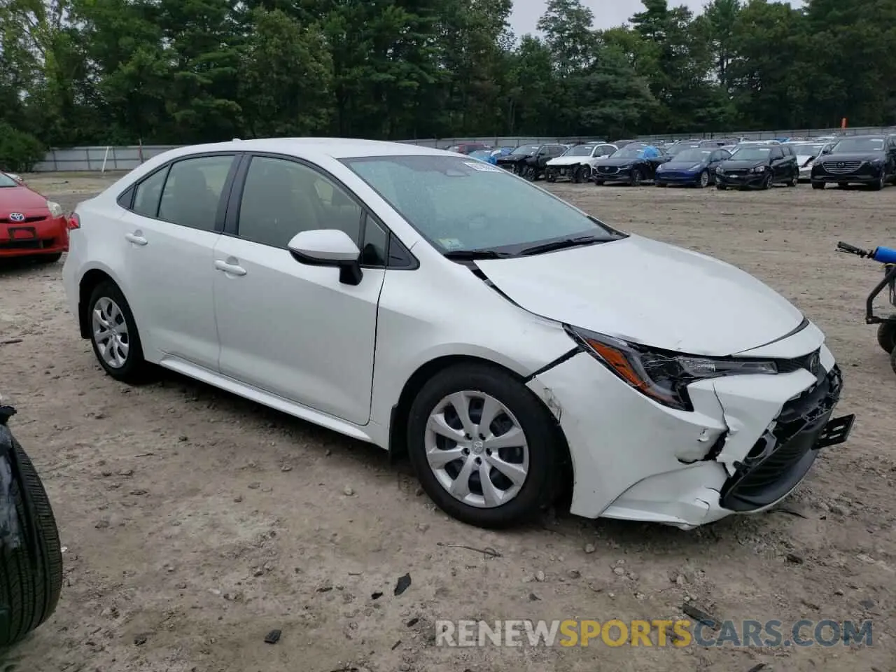 4 Photograph of a damaged car JTDB4MEE5RJ016243 TOYOTA COROLLA 2024