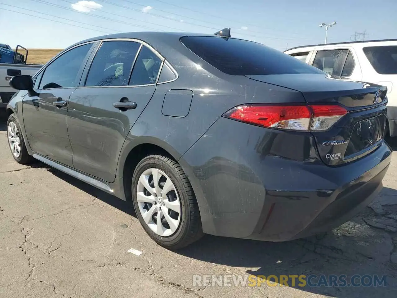 2 Photograph of a damaged car JTDB4MEE6R3020337 TOYOTA COROLLA 2024