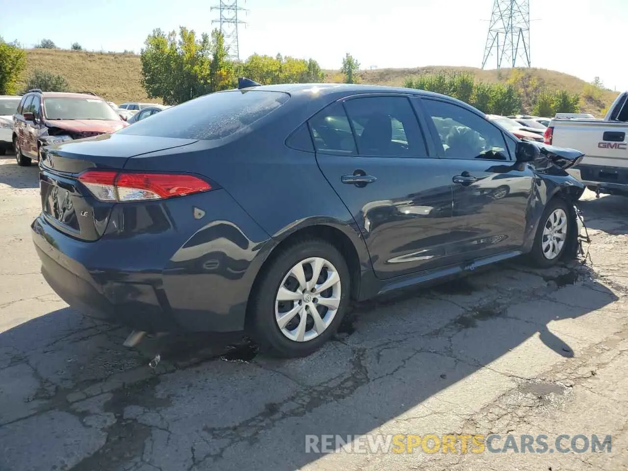 3 Photograph of a damaged car JTDB4MEE6R3020337 TOYOTA COROLLA 2024