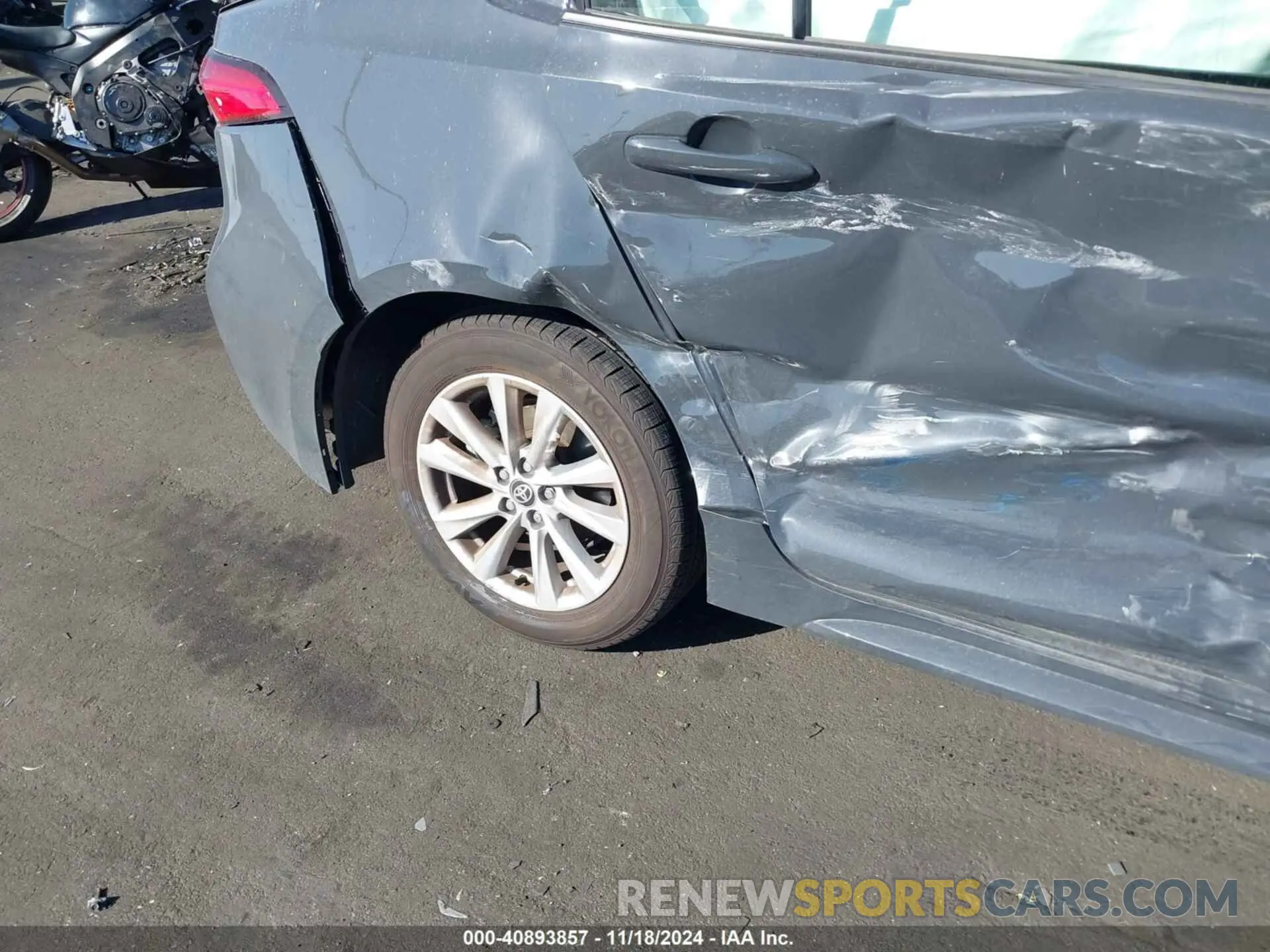 12 Photograph of a damaged car JTDB4MEE6R3021830 TOYOTA COROLLA 2024