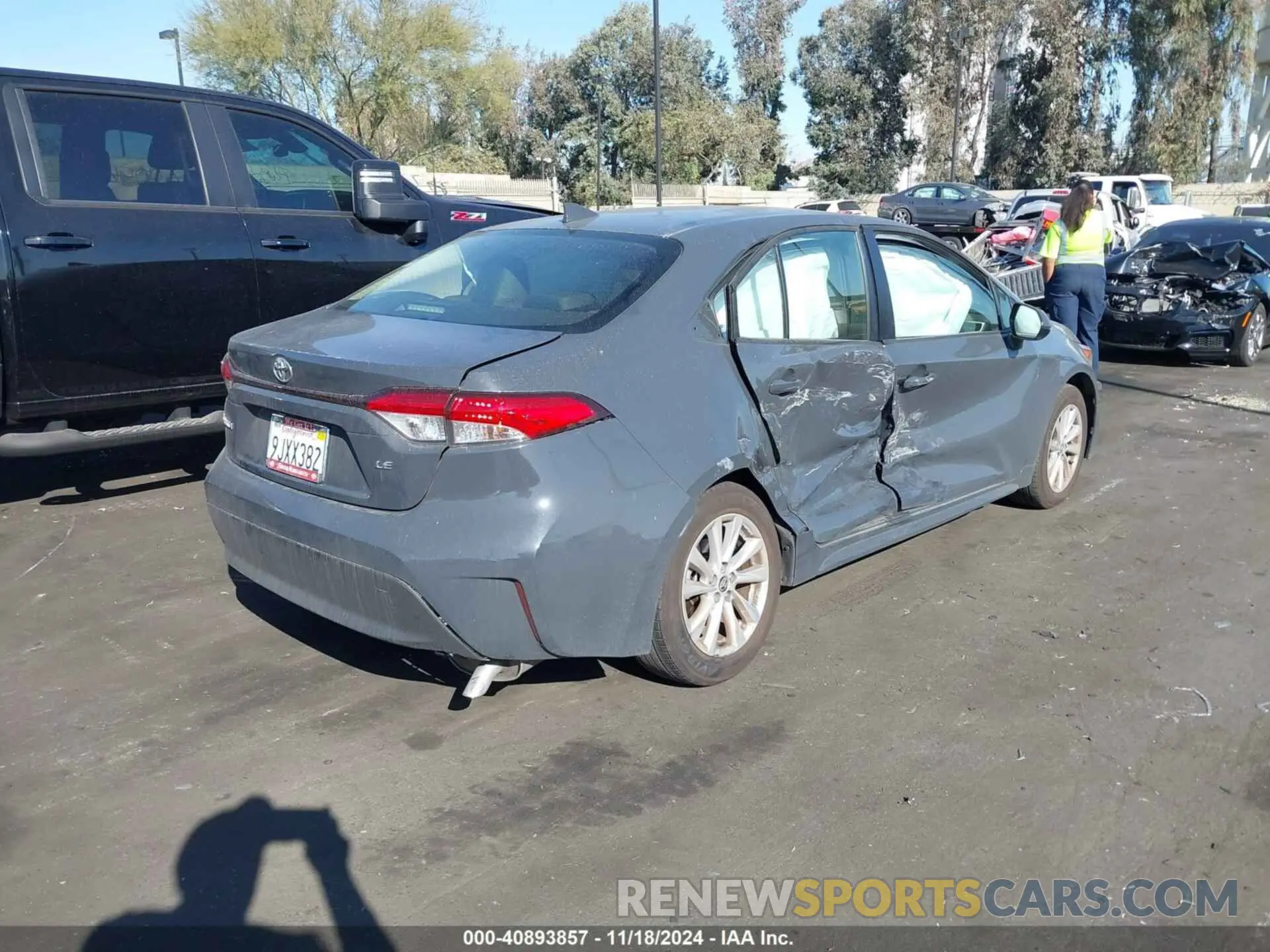 4 Photograph of a damaged car JTDB4MEE6R3021830 TOYOTA COROLLA 2024
