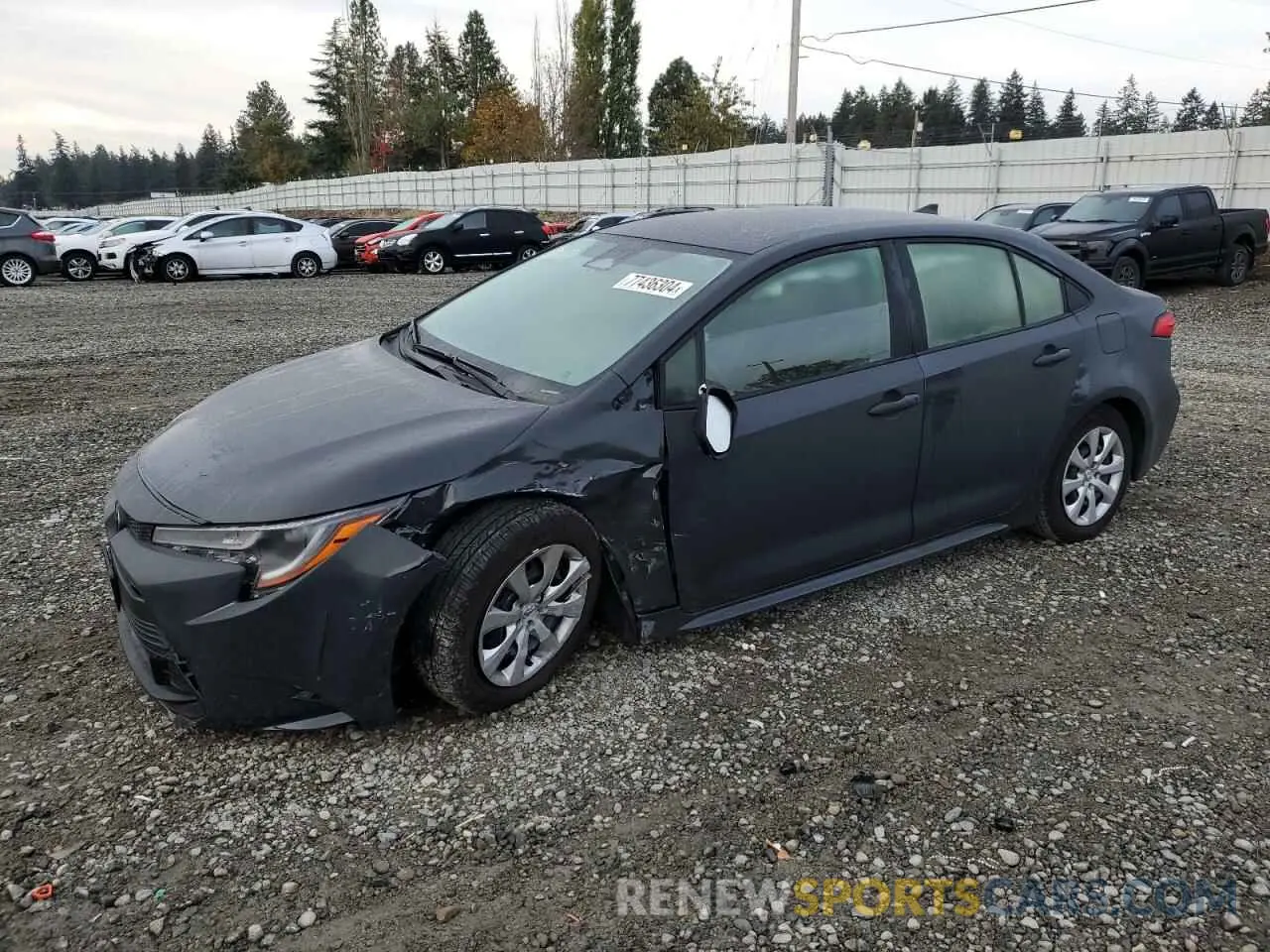 1 Photograph of a damaged car JTDB4MEE6R3024176 TOYOTA COROLLA 2024