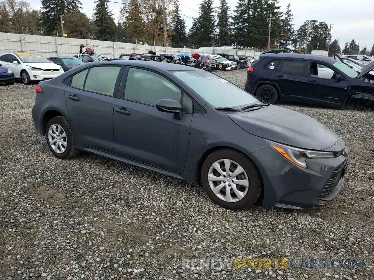 4 Photograph of a damaged car JTDB4MEE6R3024176 TOYOTA COROLLA 2024