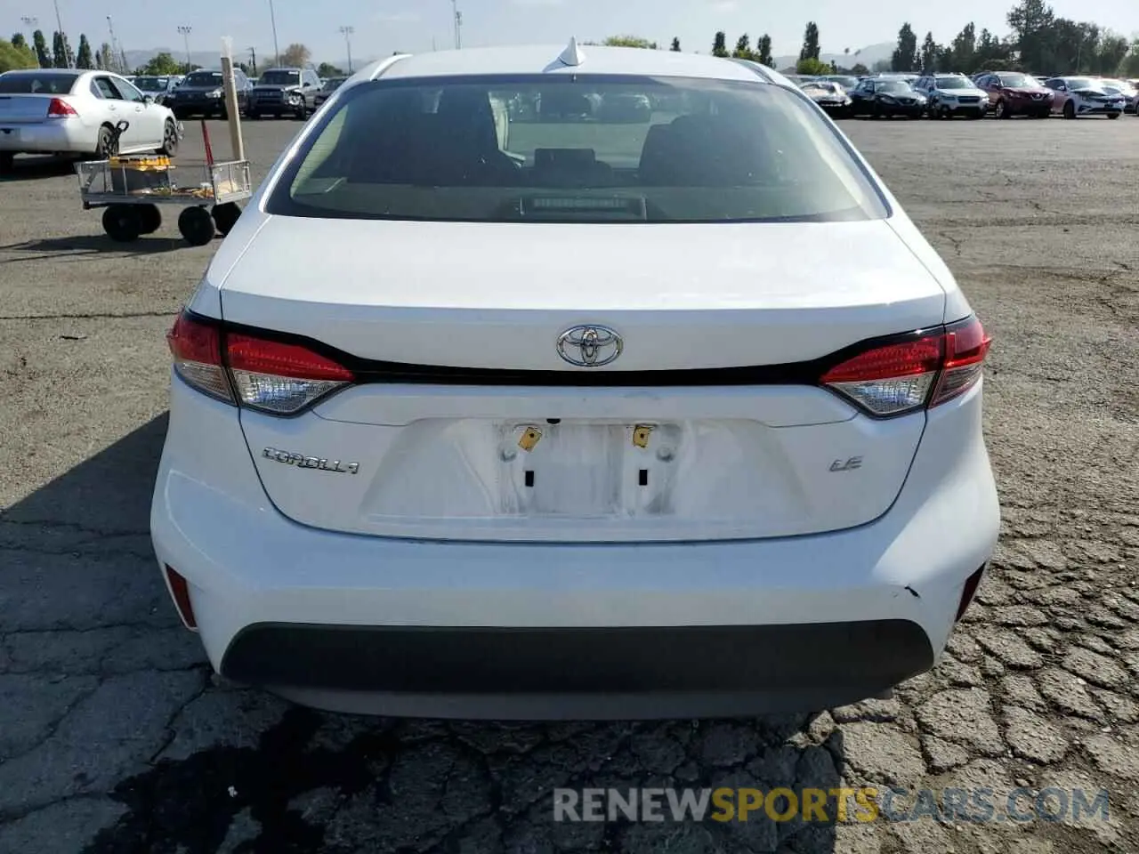 6 Photograph of a damaged car JTDB4MEE6RJ016686 TOYOTA COROLLA 2024