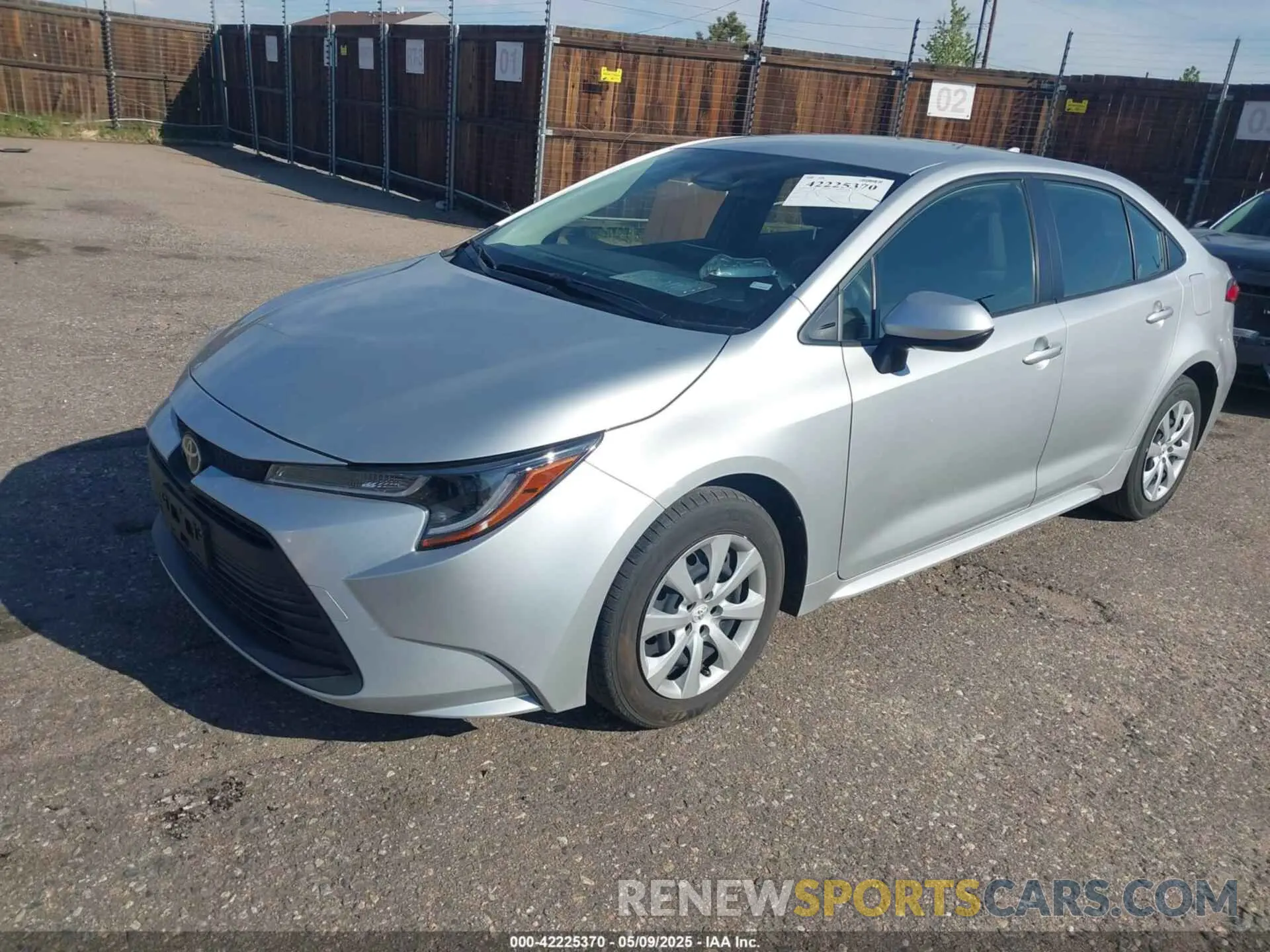 2 Photograph of a damaged car JTDB4MEE7R3020783 TOYOTA COROLLA 2024