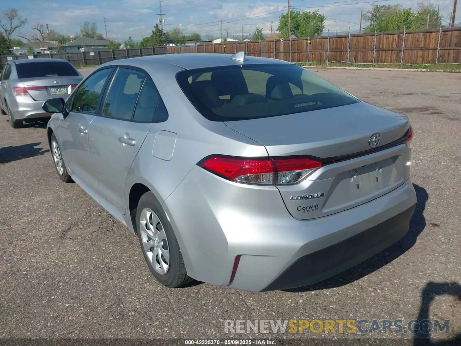 3 Photograph of a damaged car JTDB4MEE7R3020783 TOYOTA COROLLA 2024