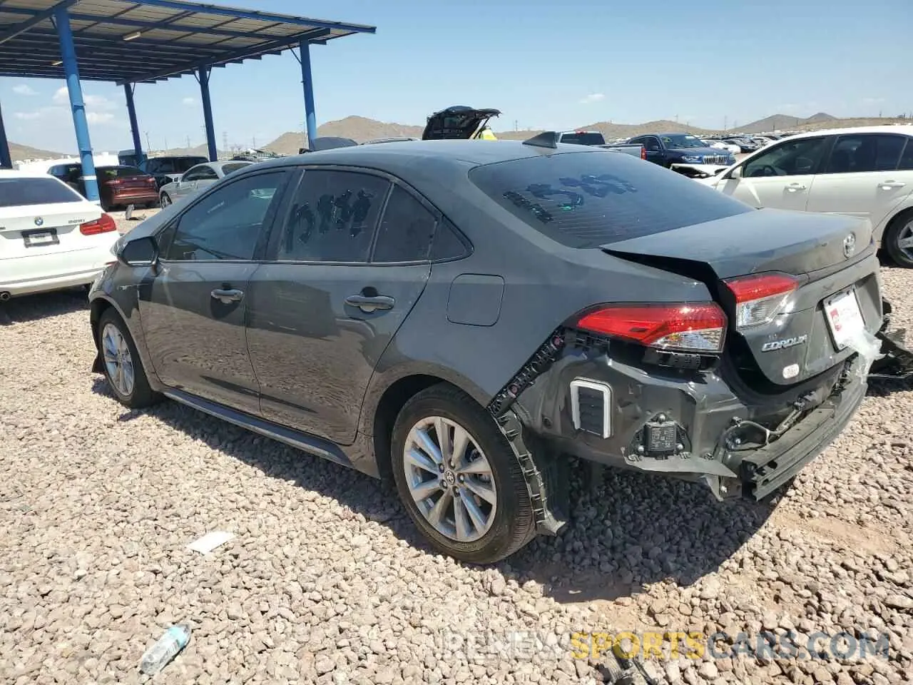 2 Photograph of a damaged car JTDB4MEE7R3024378 TOYOTA COROLLA 2024