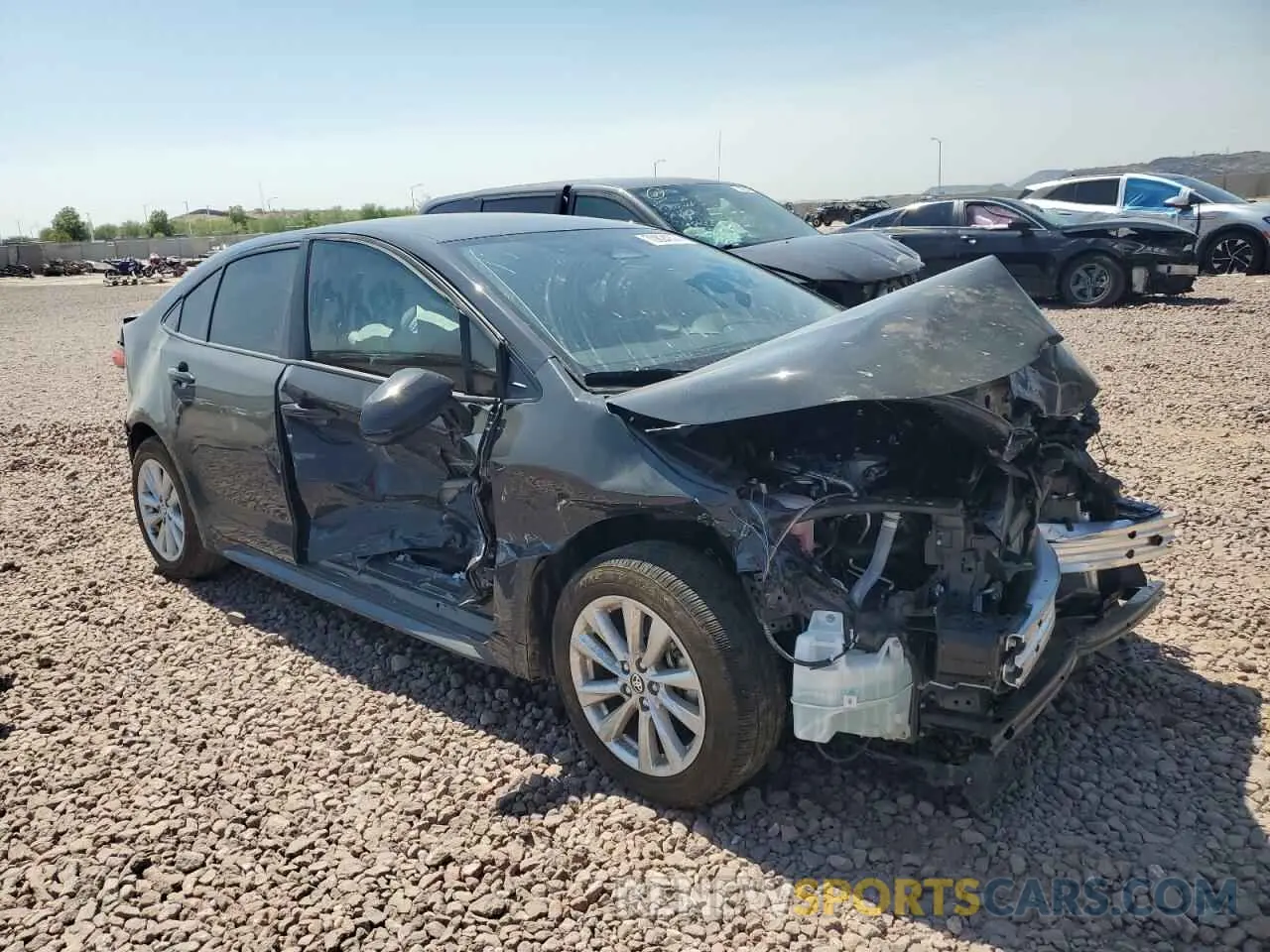 4 Photograph of a damaged car JTDB4MEE7R3024378 TOYOTA COROLLA 2024