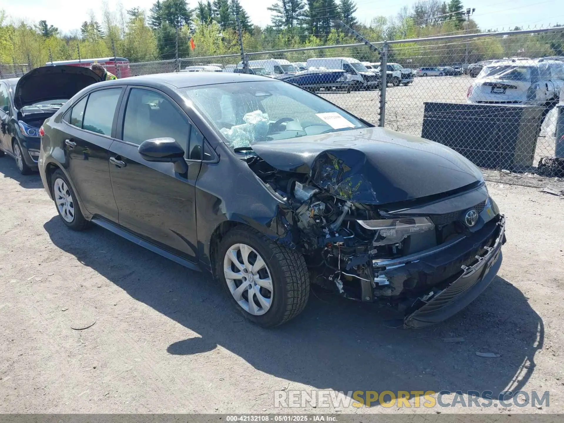 1 Photograph of a damaged car JTDB4MEE8R3019254 TOYOTA COROLLA 2024