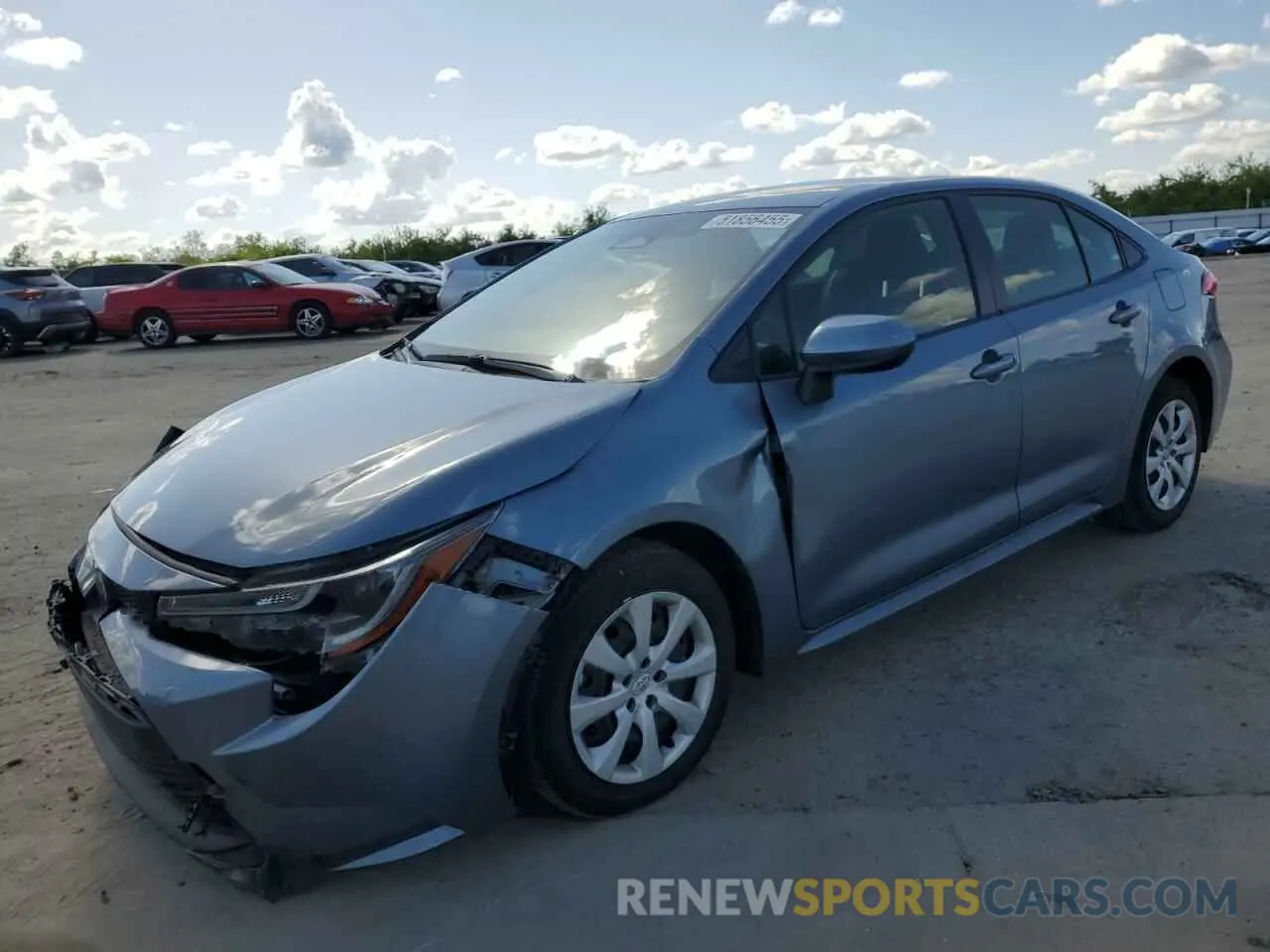 1 Photograph of a damaged car JTDB4MEE9R3017321 TOYOTA COROLLA 2024