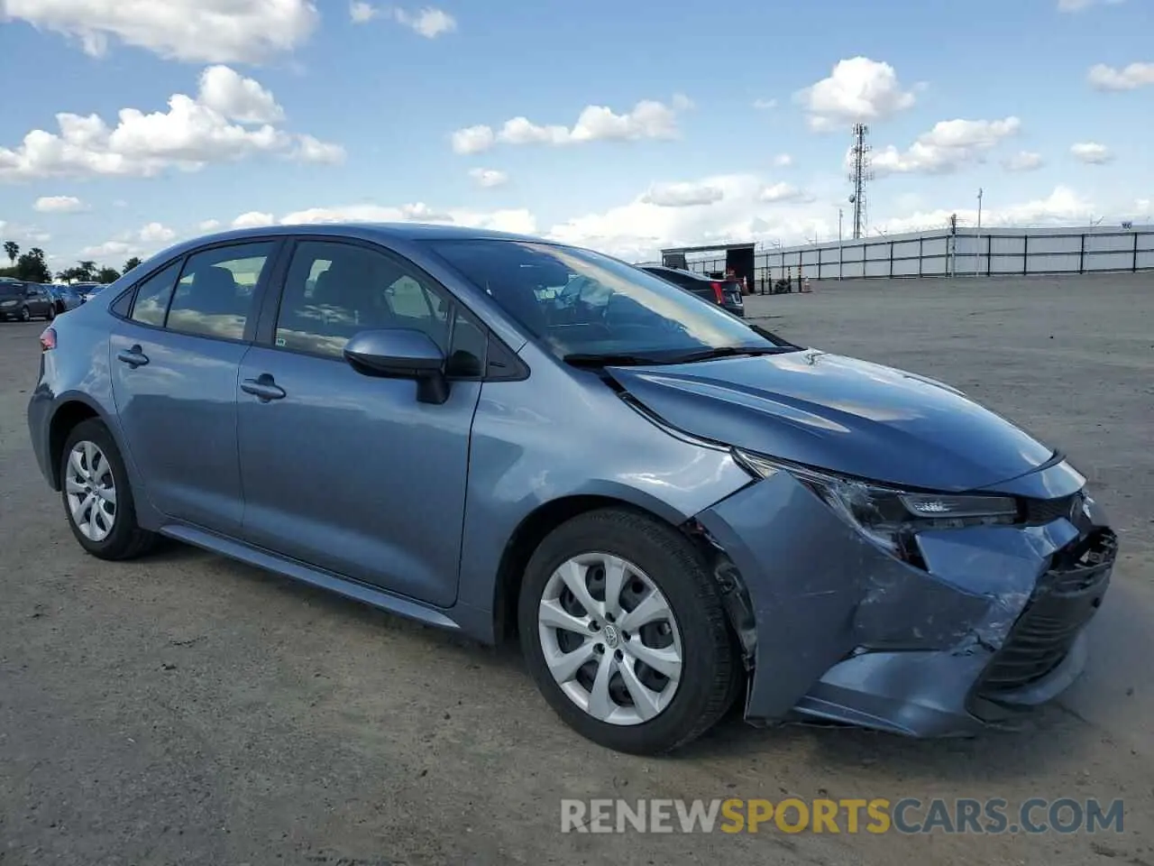 4 Photograph of a damaged car JTDB4MEE9R3017321 TOYOTA COROLLA 2024