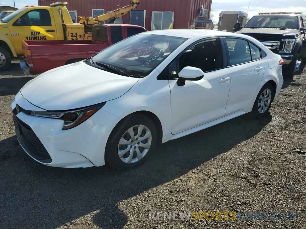 1 Photograph of a damaged car JTDB4MEE9R3023393 TOYOTA COROLLA 2024