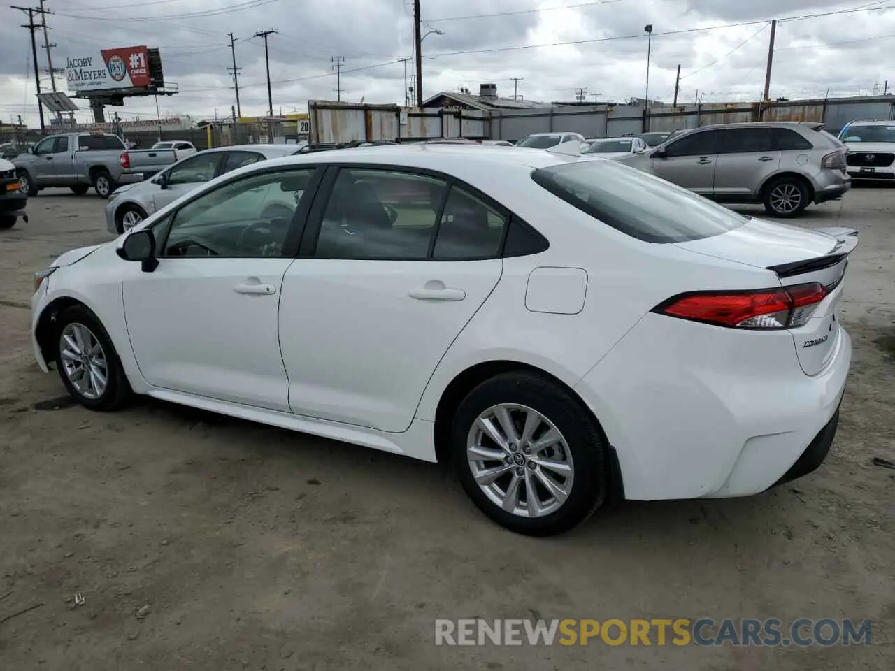 2 Photograph of a damaged car JTDB4MEEXR3016274 TOYOTA COROLLA 2024