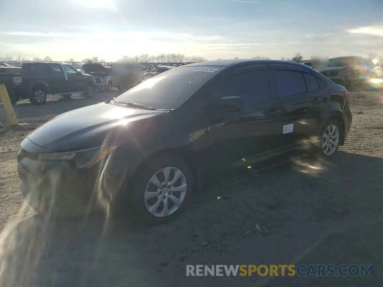 1 Photograph of a damaged car JTDB4MEEXR3021815 TOYOTA COROLLA 2024