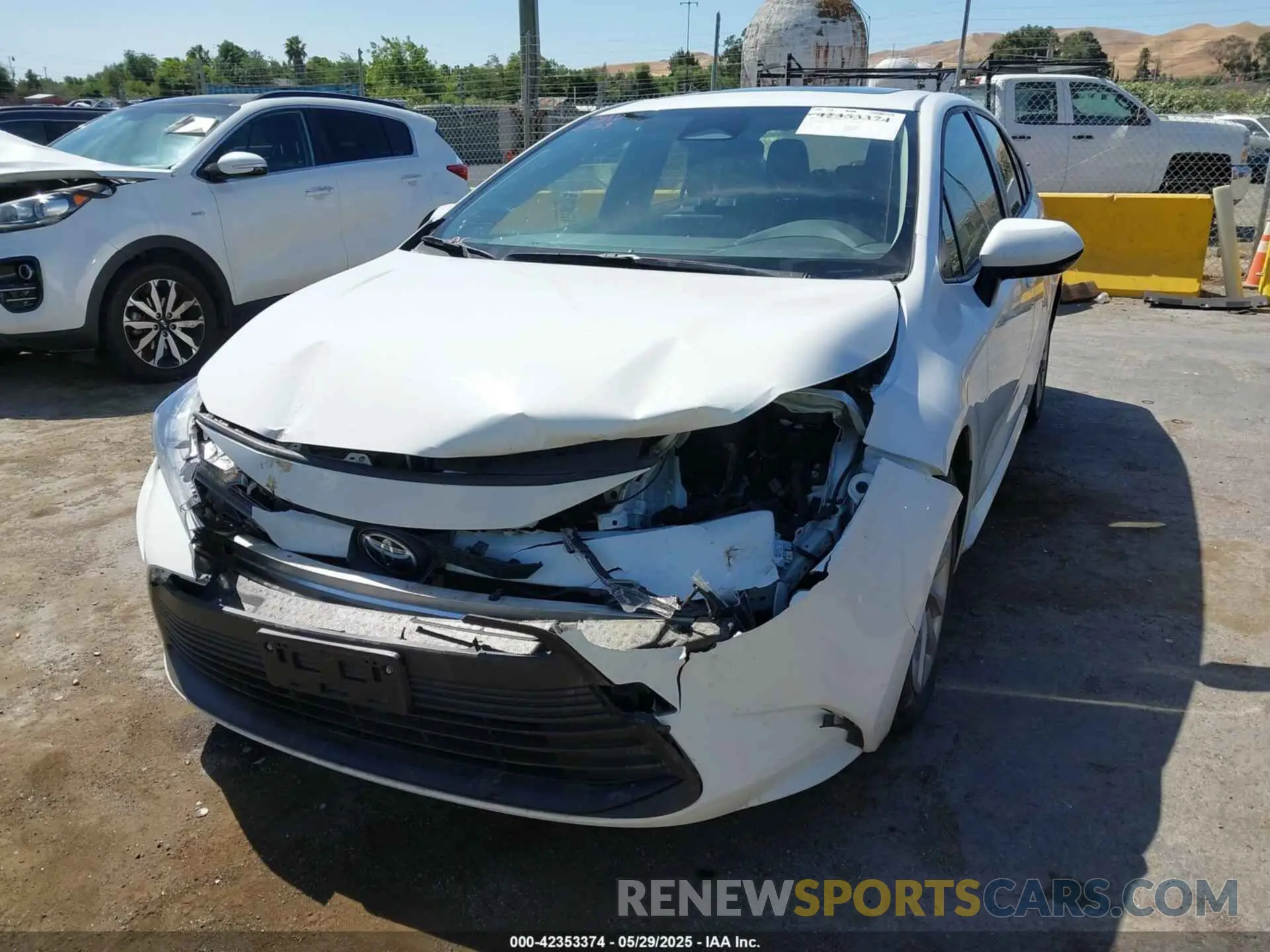 6 Photograph of a damaged car JTDB4MEEXR3024245 TOYOTA COROLLA 2024