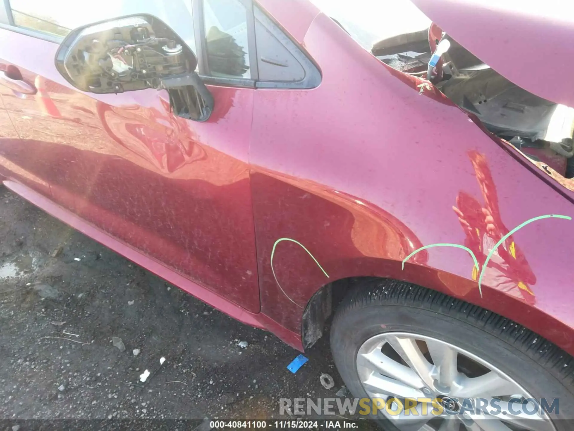 17 Photograph of a damaged car JTDB4MEEXRJ015539 TOYOTA COROLLA 2024